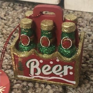 Beer Lover in the house? Super cute Christmas Ornament